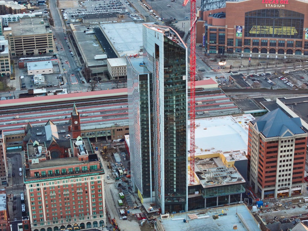Downtown Indy's Newest Skyscraper Welcoming Guests in Fall 2026